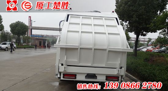 楚勝牌解放壓縮式垃圾車(chē)