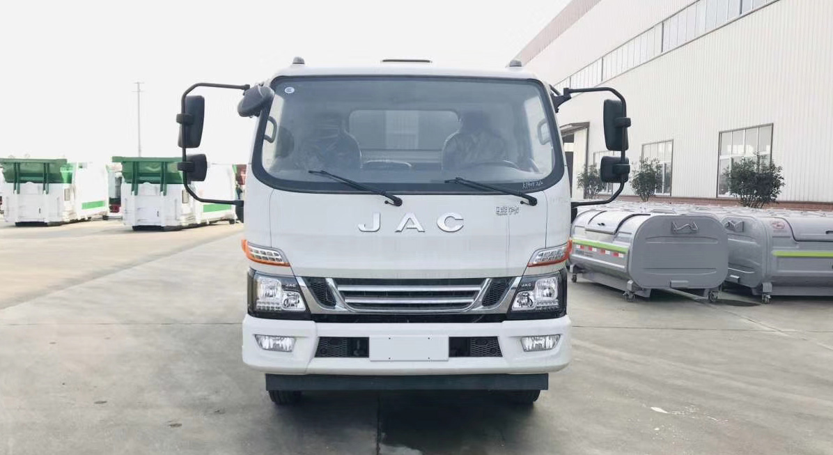 江淮國(guó)六8方壓縮式垃圾車(chē)