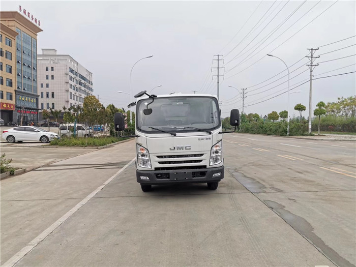 江鈴凱運(yùn)5方自裝卸式垃圾車(chē)